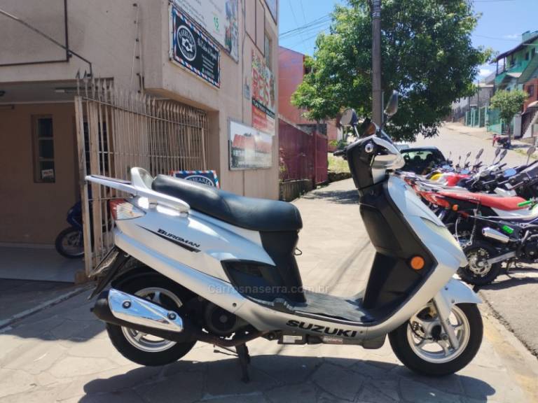SUZUKI - BURGMAN - 2007/2008 - Prata - R$ 6.999,00