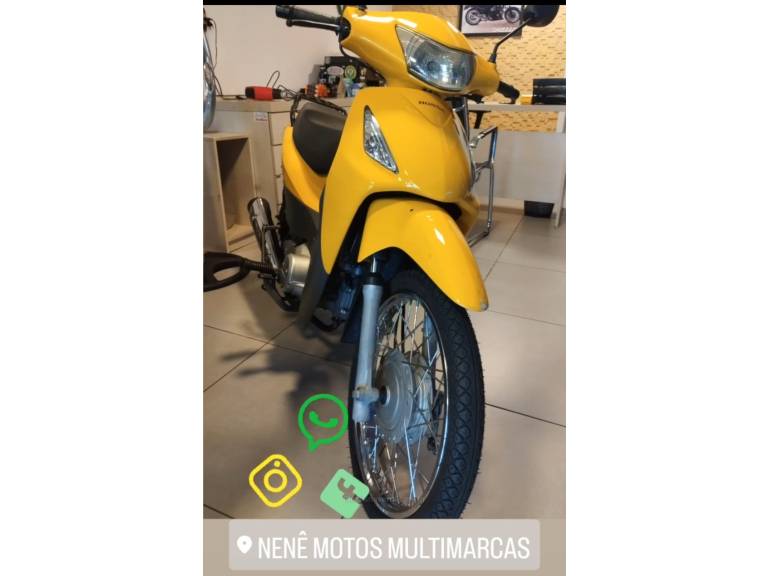 HONDA - BIZ 125 - 2007/2008 - Amarela - R$ 8.800,00