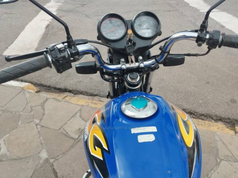 HONDA - CG 125 - 2001/2001 - Azul - R$ 7.500,00