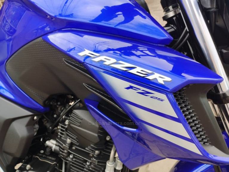 YAMAHA - FAZER - 2022/2022 - Azul - R$ 21.999,00