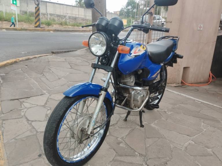HONDA - CG 125 - 2001/2001 - Azul - R$ 7.500,00