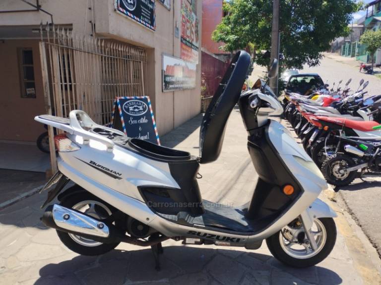 SUZUKI - BURGMAN - 2007/2008 - Prata - R$ 6.999,00